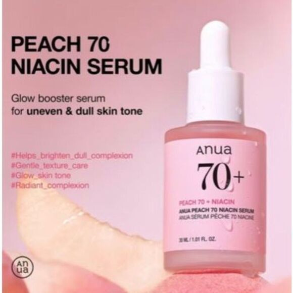 ANUA - NWT - Peach 70 Niacin Serum/Brightening & Hydrating Face Serum 1.0 fl oz - Picture 6 of 15